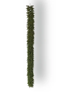 Ghirlandă Artificială Royal Green 240 cm, 100% Ace 3D PE, Diametru 25 cm, Verde Natural