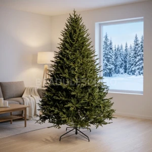 Brad Artificial Crystal Green 240 cm, Aspect Natural